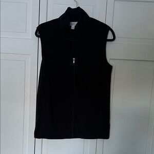 Croft & Barrow Black Vest
